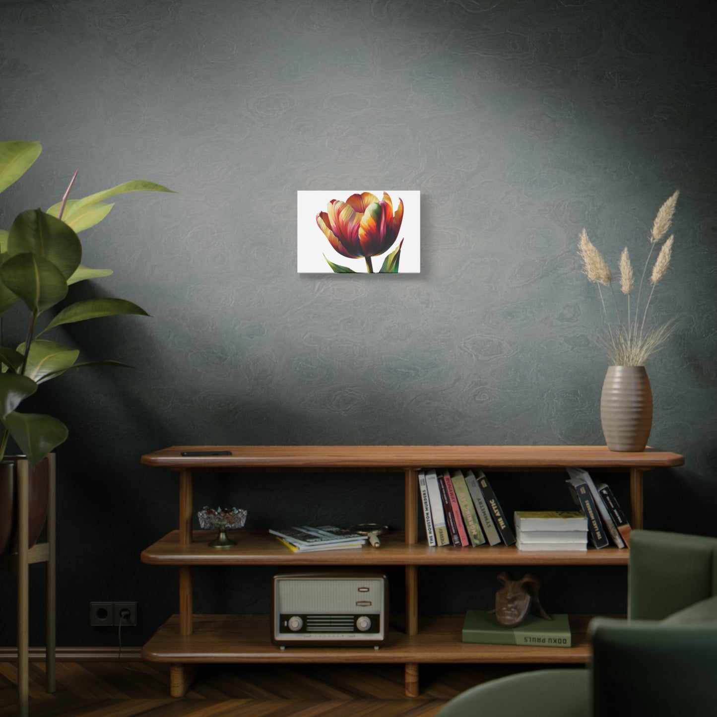 Tulip Flower Canvas Wall Art