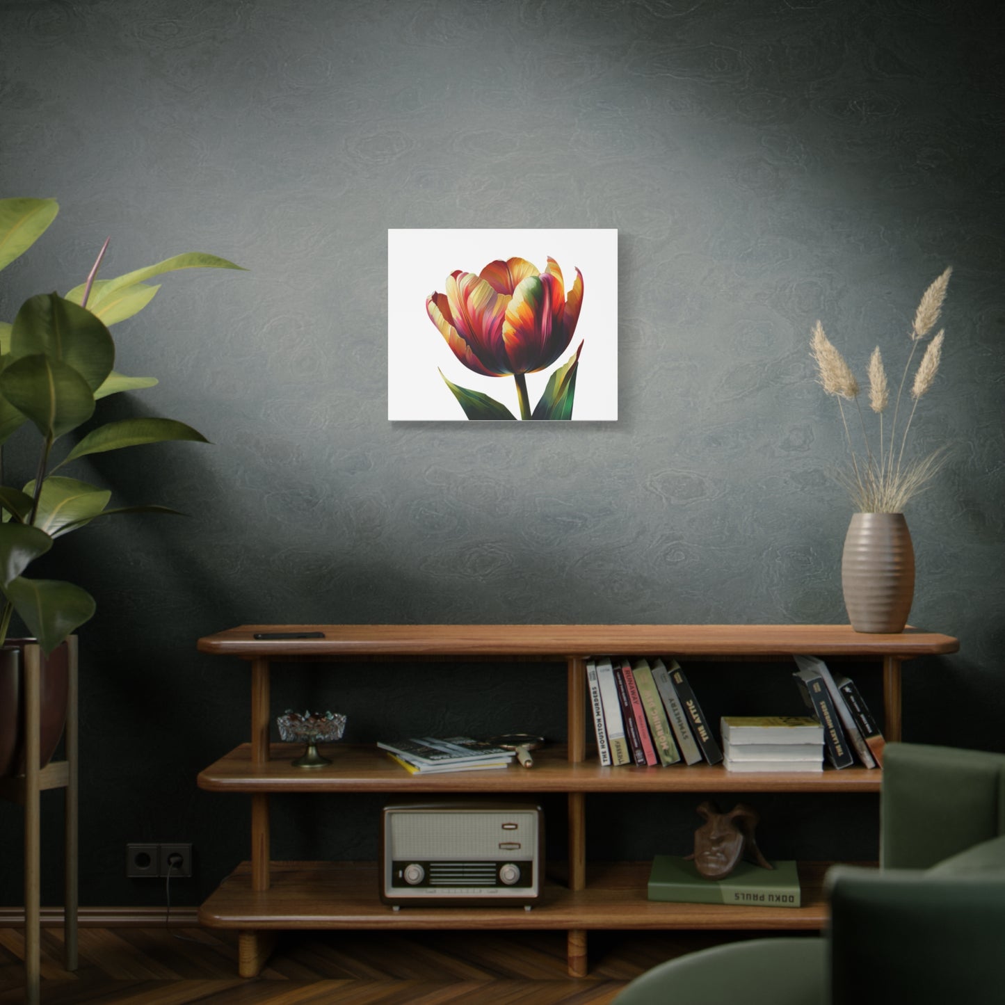 Tulip Flower Canvas Wall Art