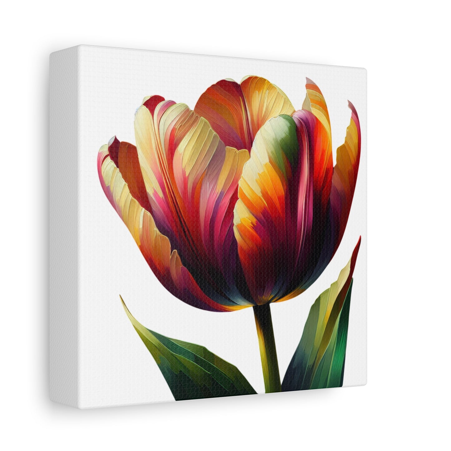 Tulip Flower Canvas Wall Art