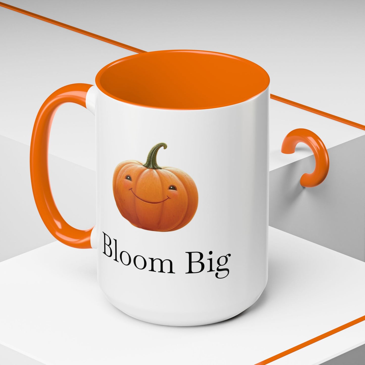 Accented Coffee Mug - Bloom Big