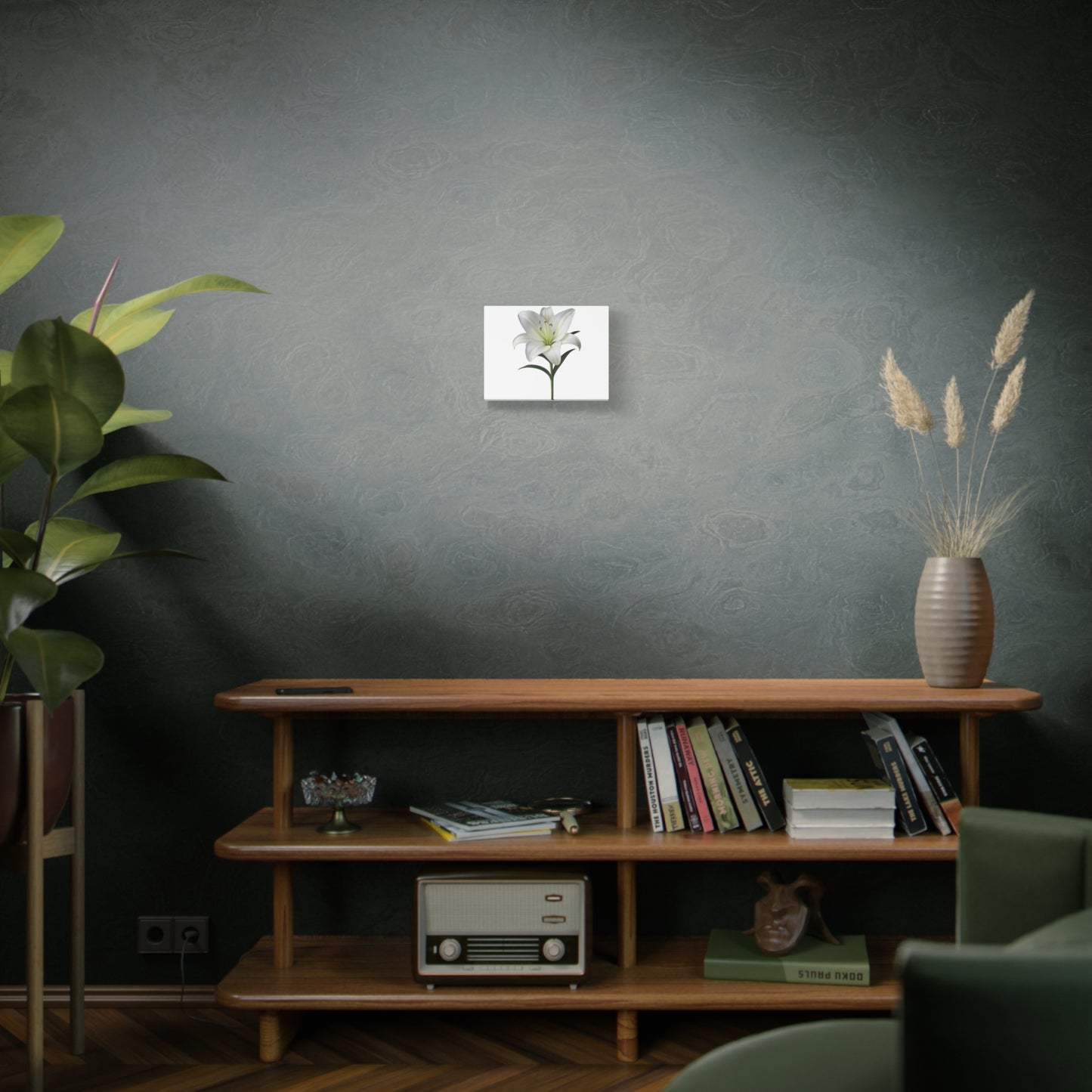 Lily Flower Canvas Wall Art