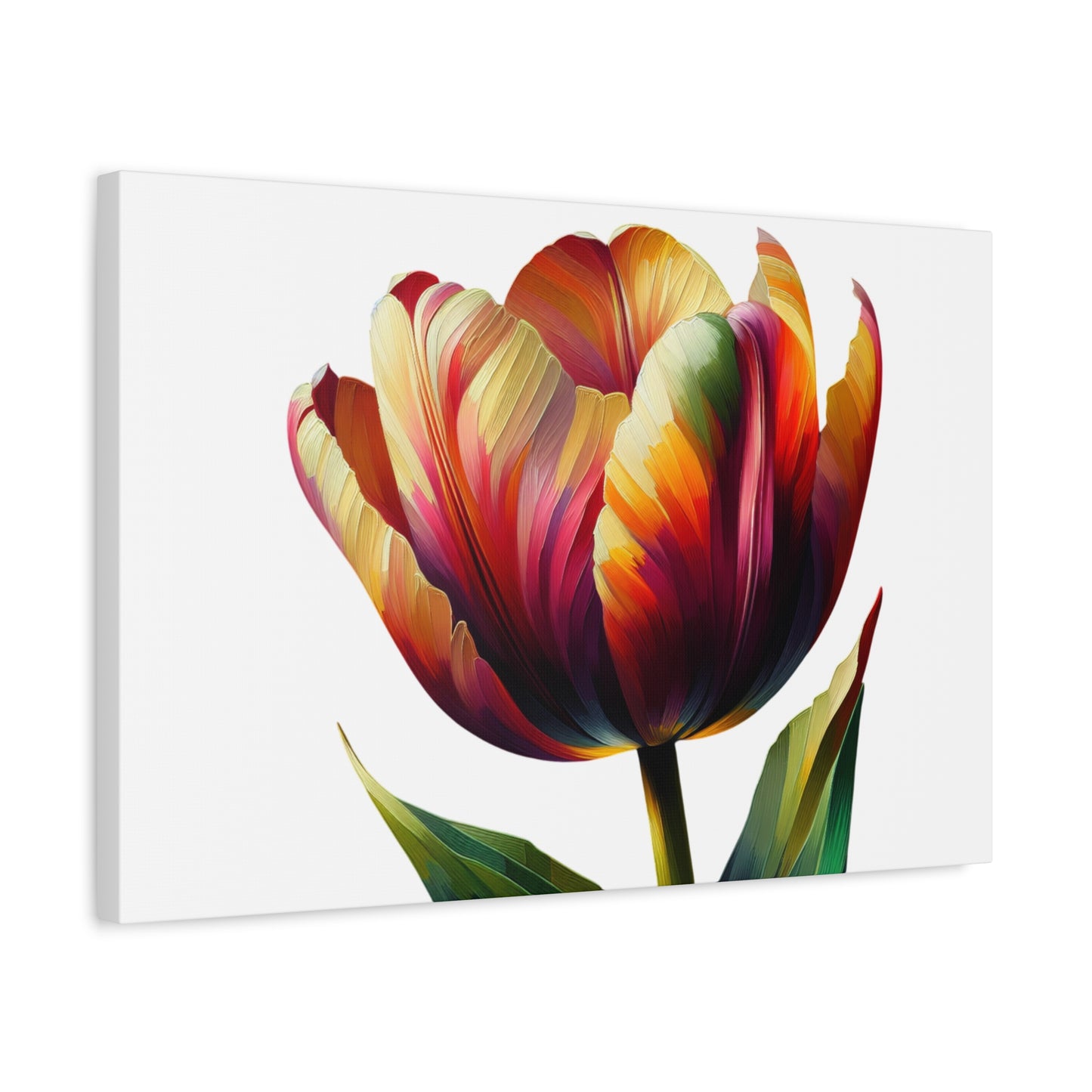Tulip Flower Canvas Wall Art