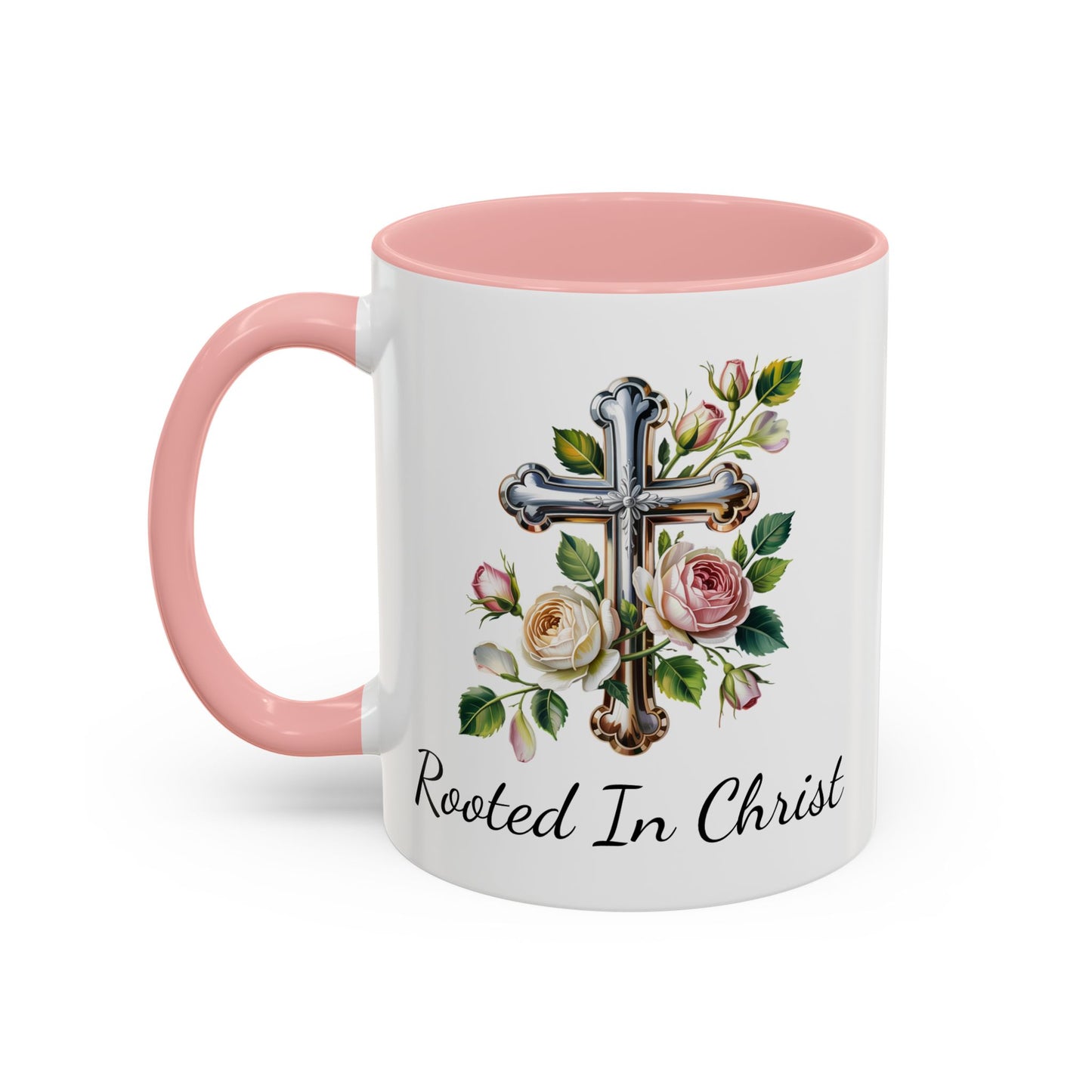 Accented Coffee Mug - Rooted In Christ