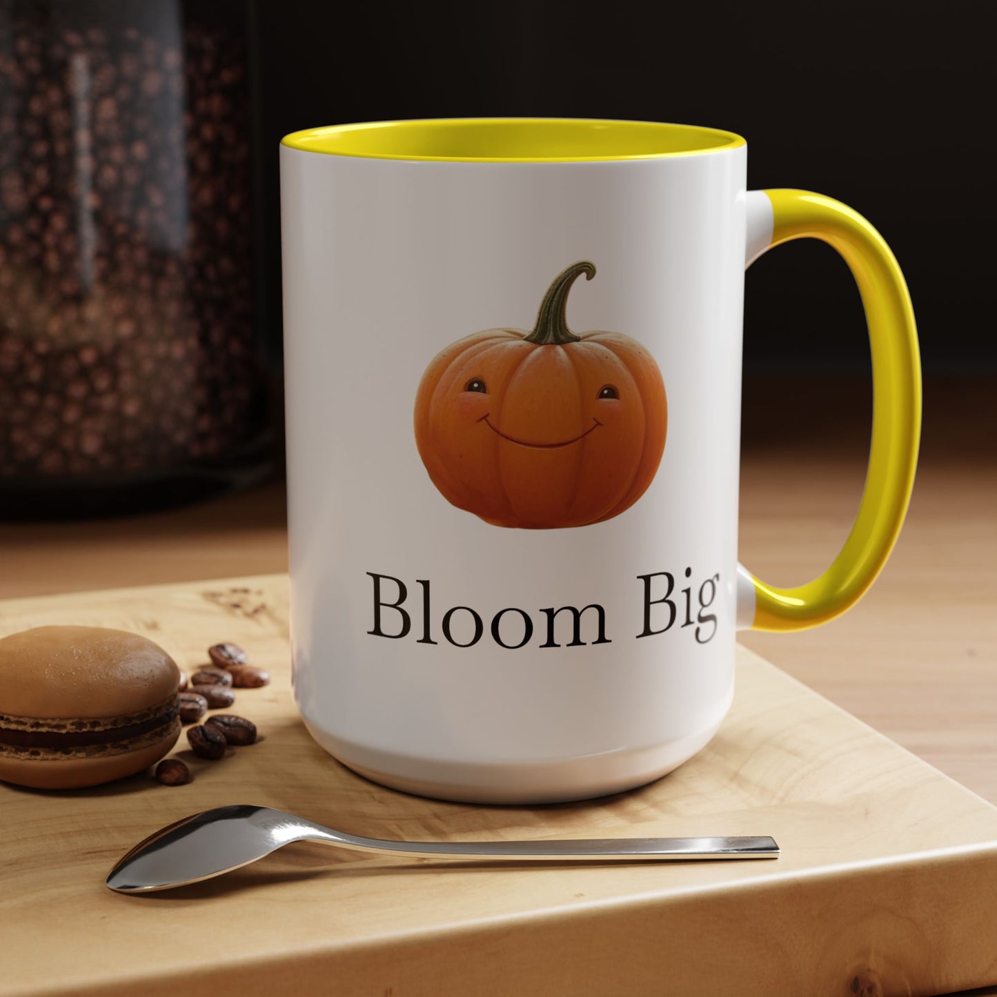 Accented Coffee Mug - Bloom Big