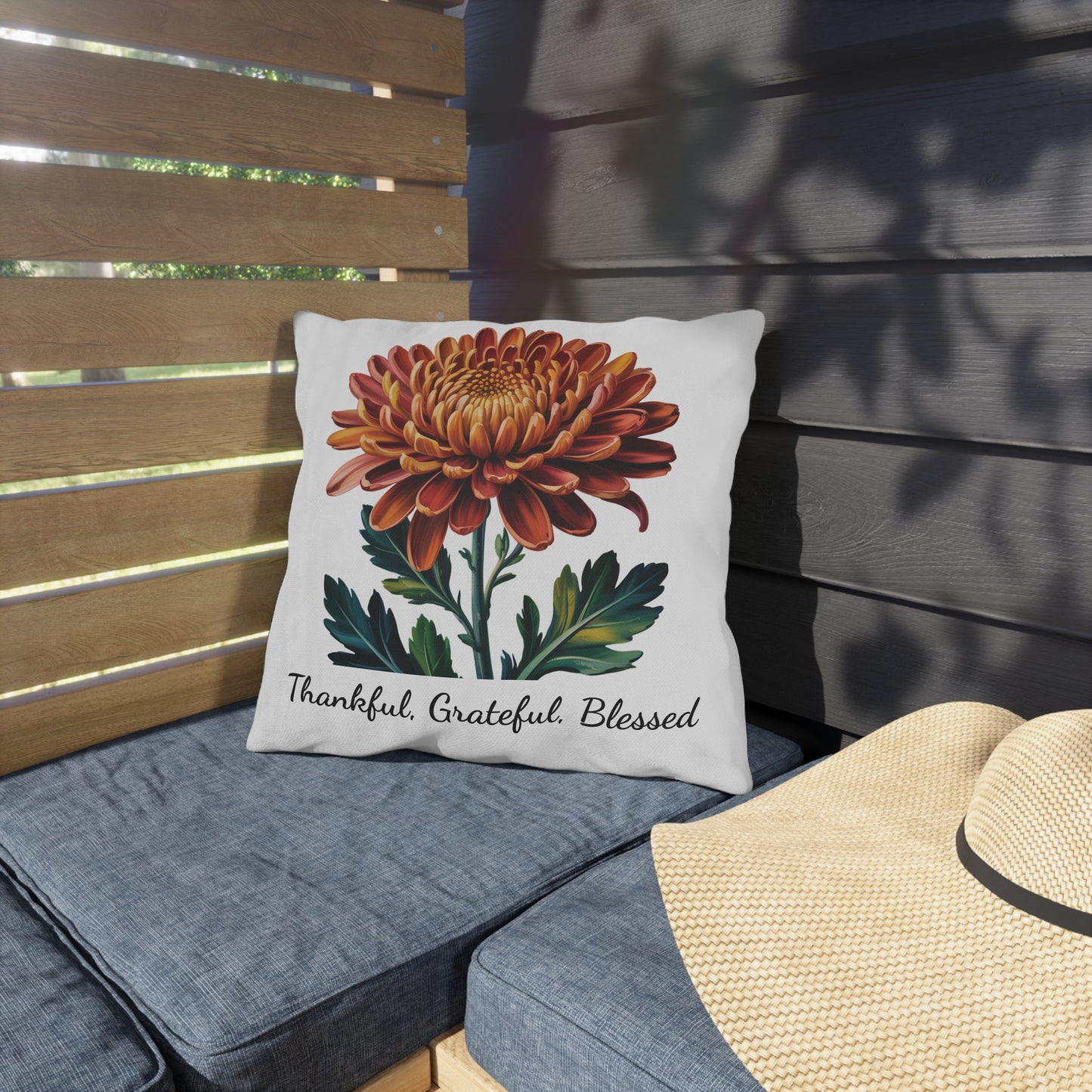 Pillow - Thankful, Grateful, Blessed