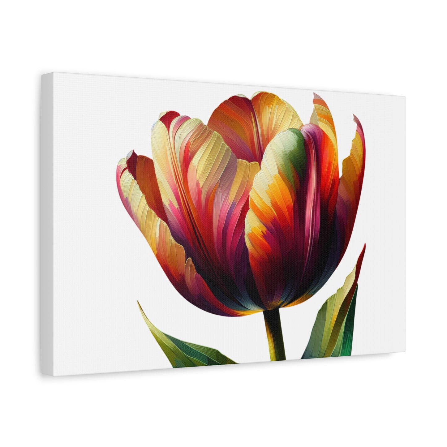 Tulip Flower Canvas Wall Art