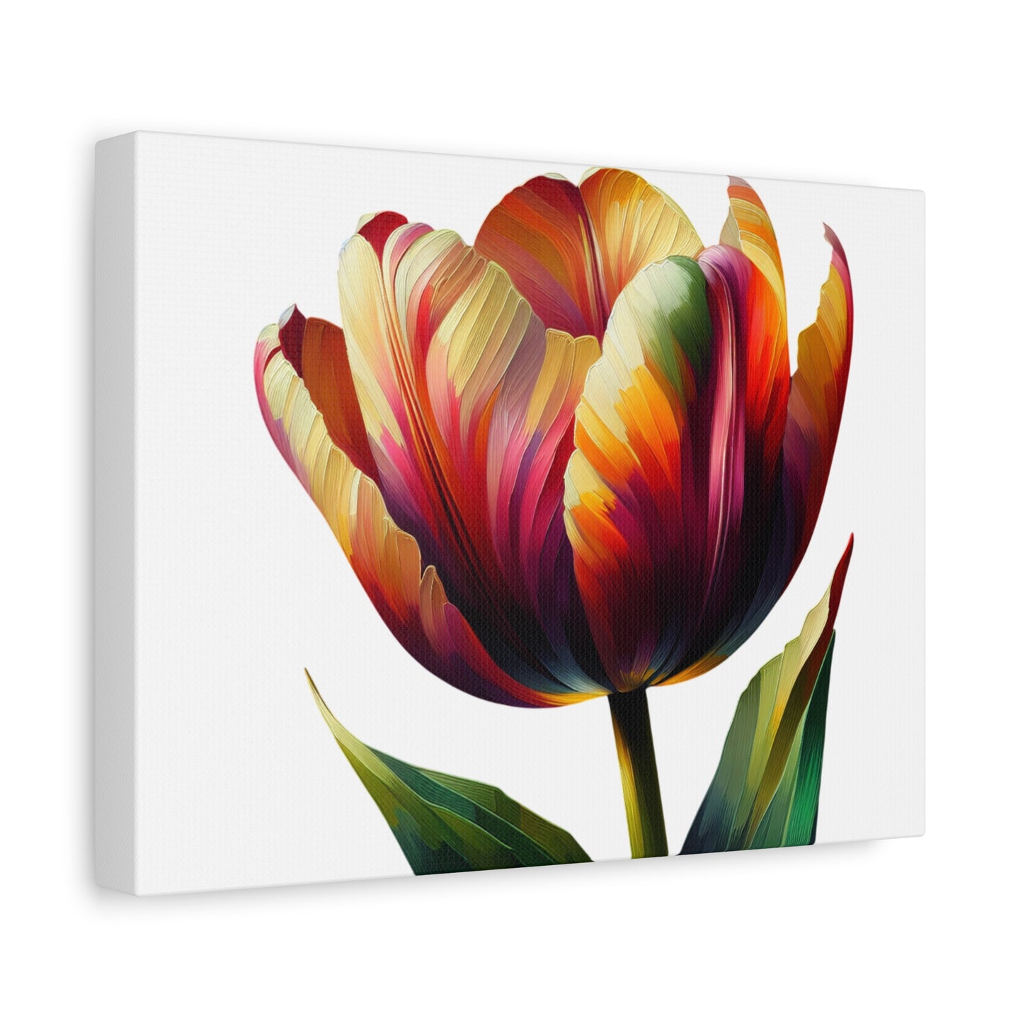 Tulip Flower Canvas Wall Art