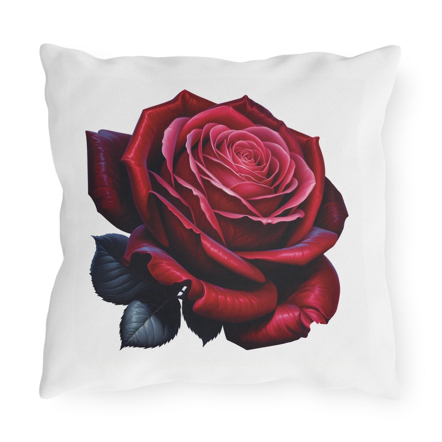 Pillow - Hope Blooms Where The Heart Finds Light Rose