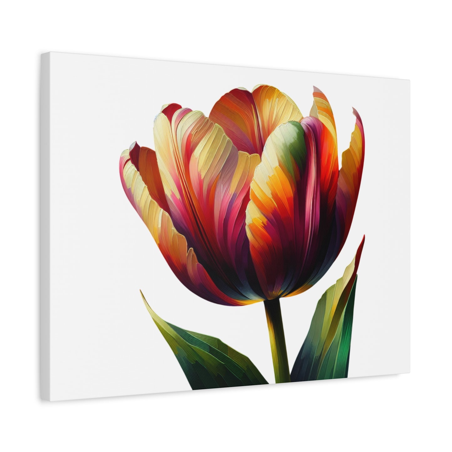 Tulip Flower Canvas Wall Art