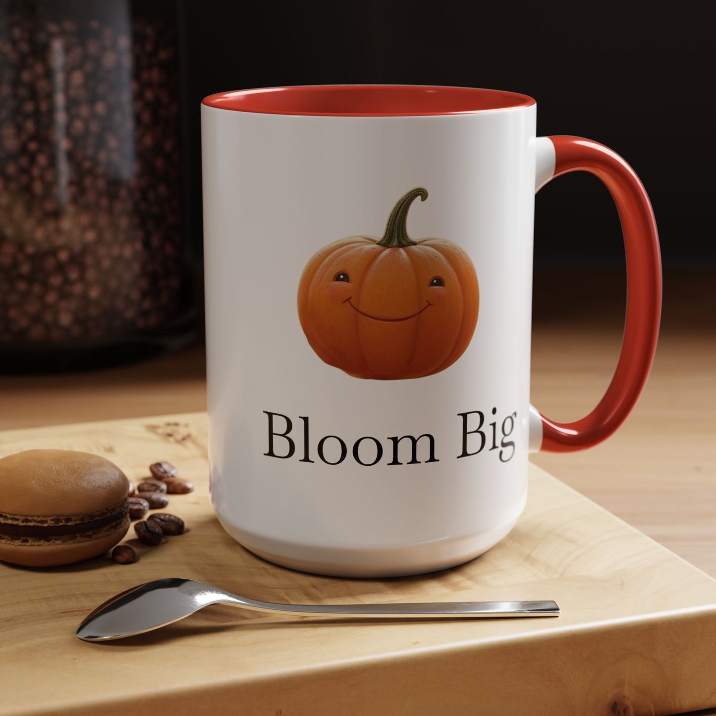 Accented Coffee Mug - Bloom Big