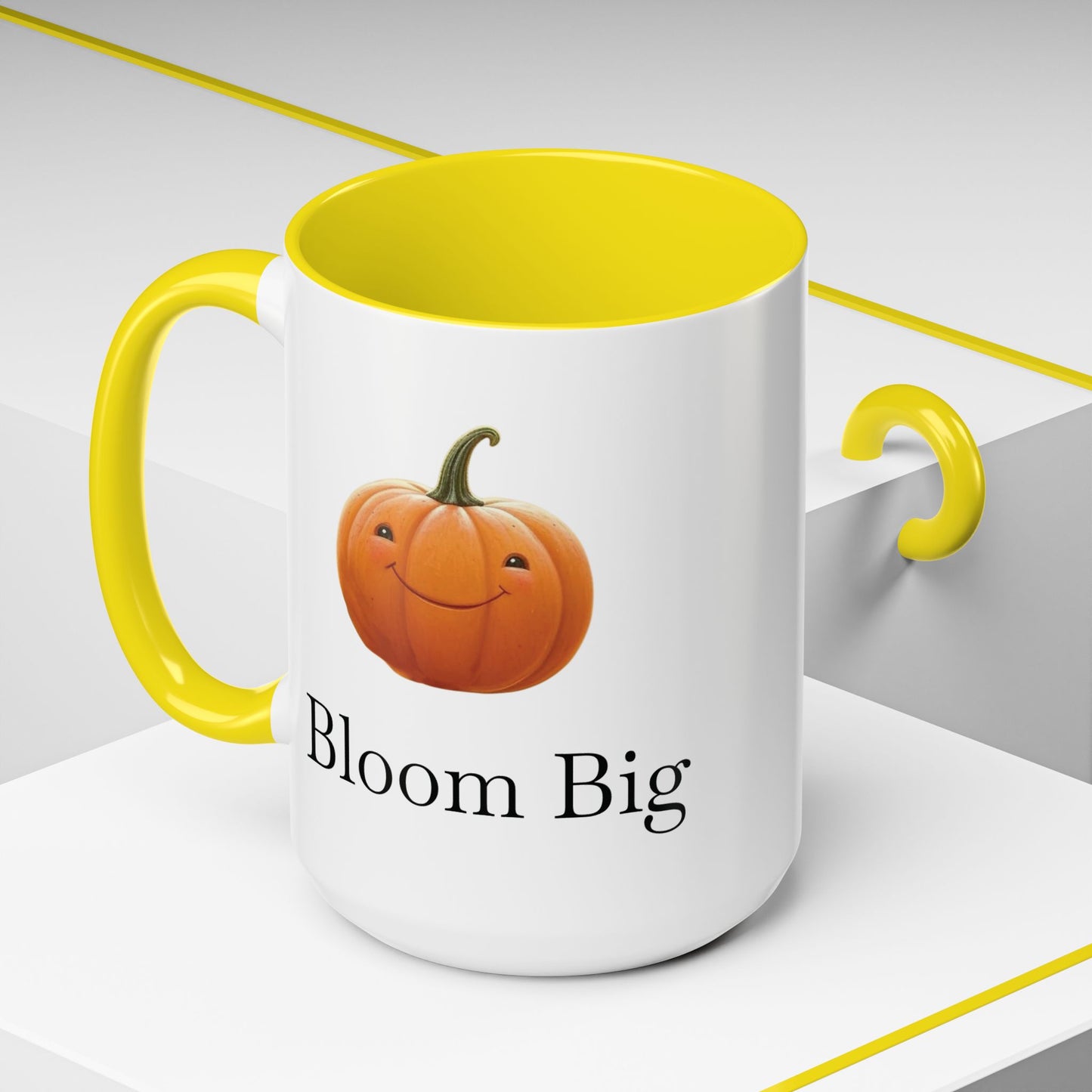 Accented Coffee Mug - Bloom Big