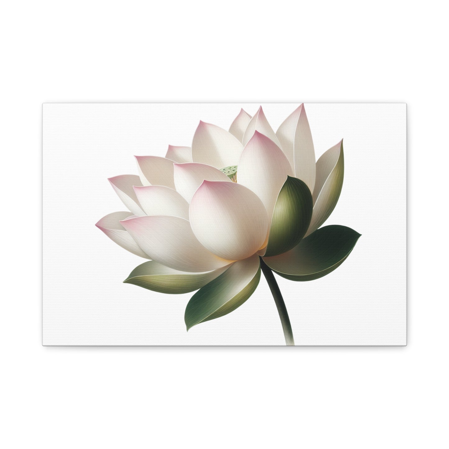 Lotus Flower Canvas Wall Art