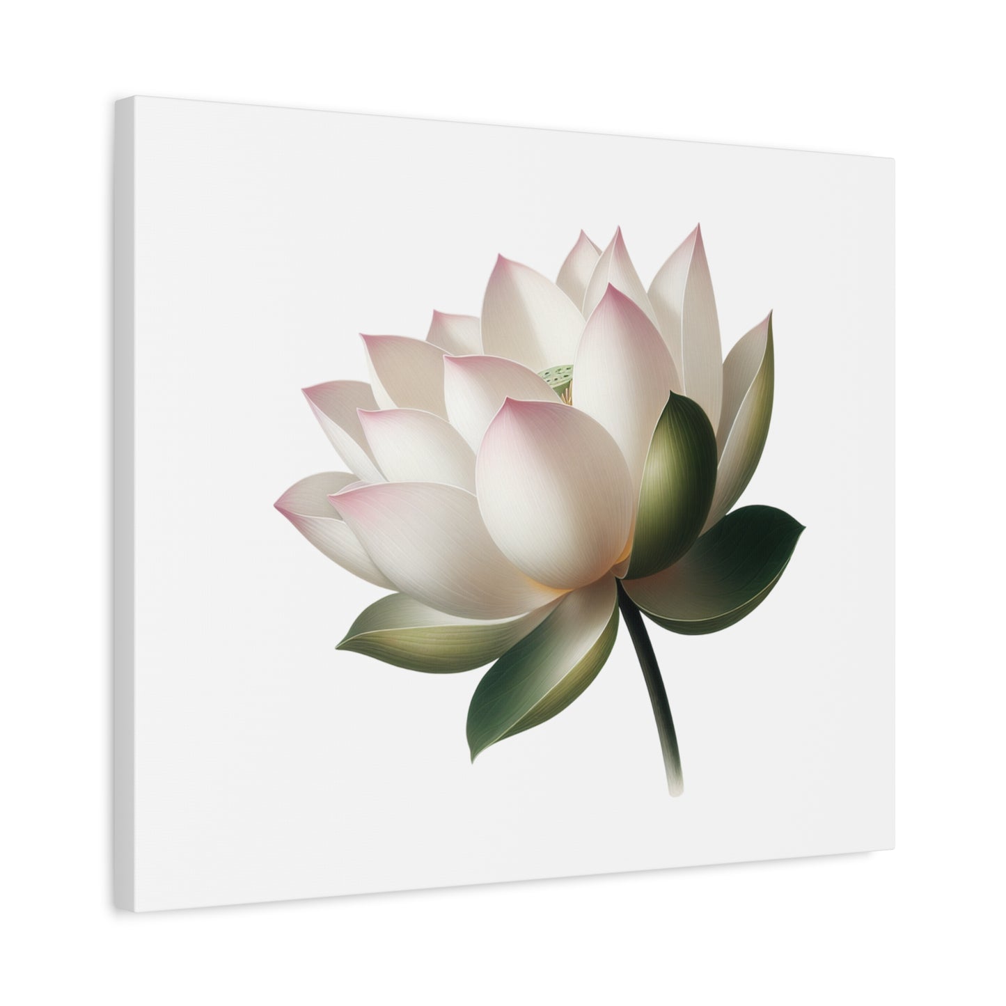 Lotus Flower Canvas Wall Art