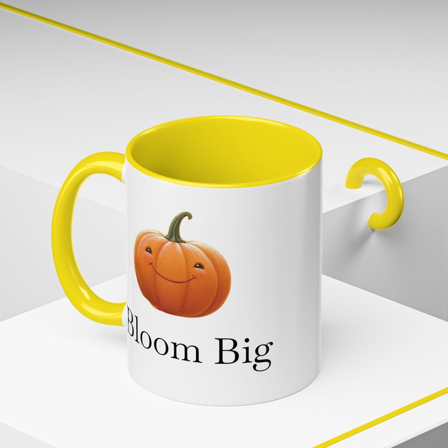 Accented Coffee Mug - Bloom Big