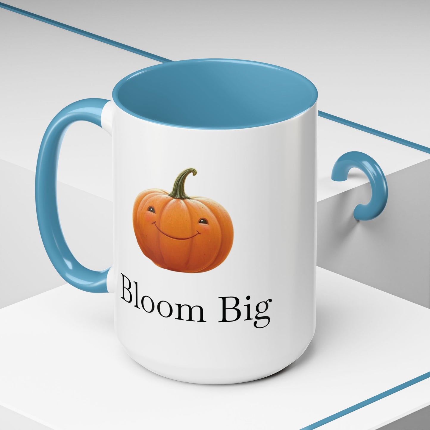 Accented Coffee Mug - Bloom Big