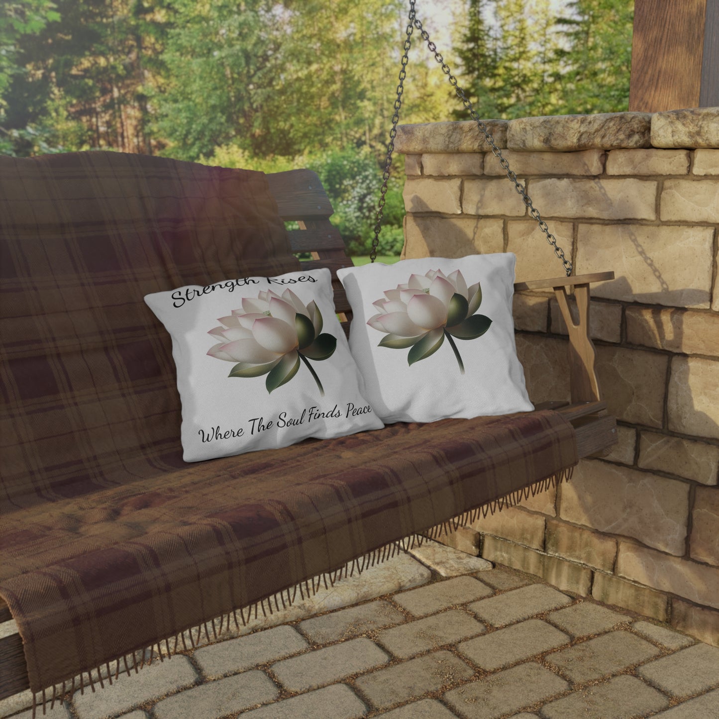Pillow - Strength Rises Where The Soul Finds Peace Lotus