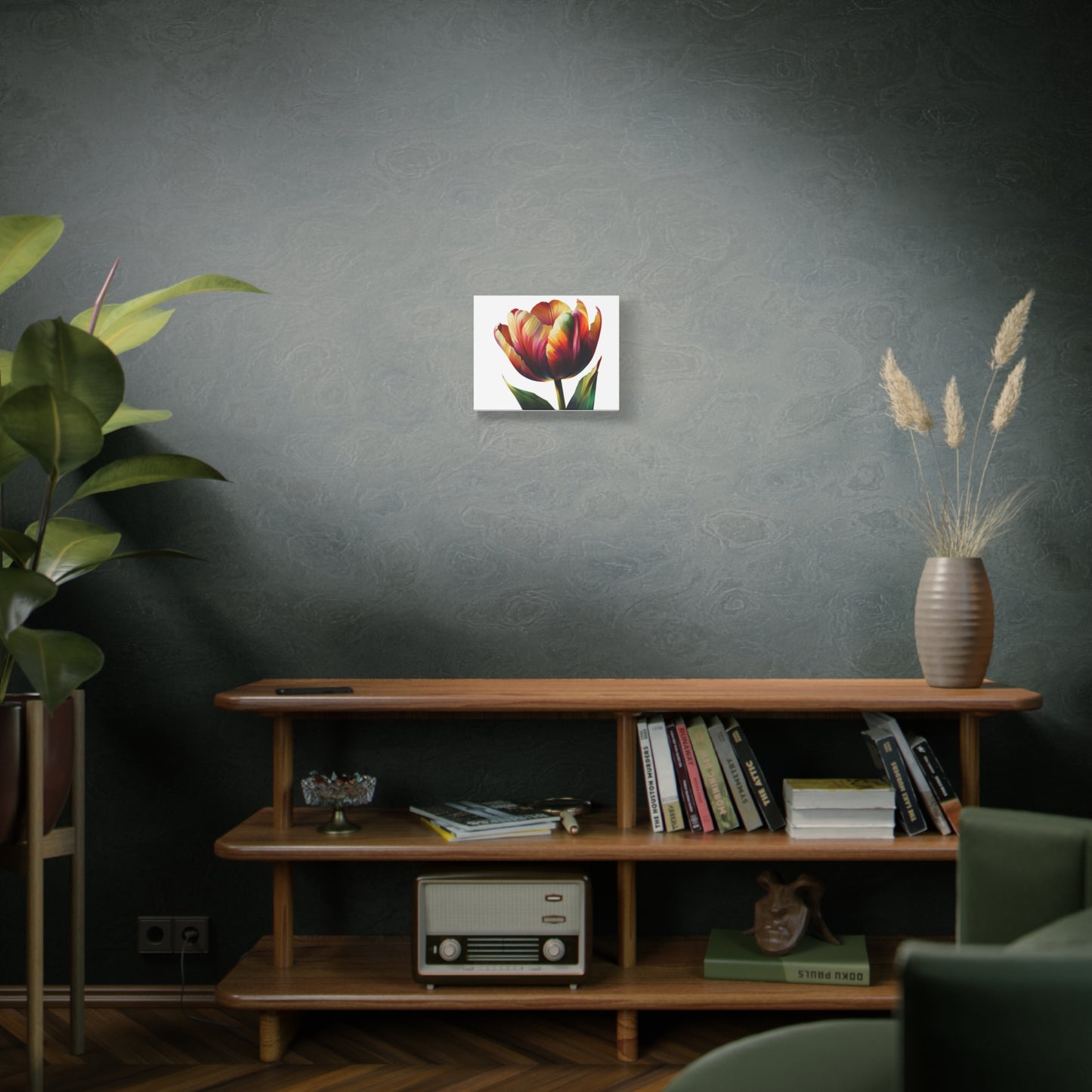 Tulip Flower Canvas Wall Art