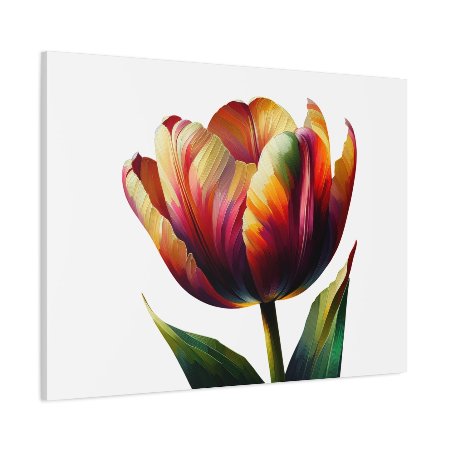 Tulip Flower Canvas Wall Art