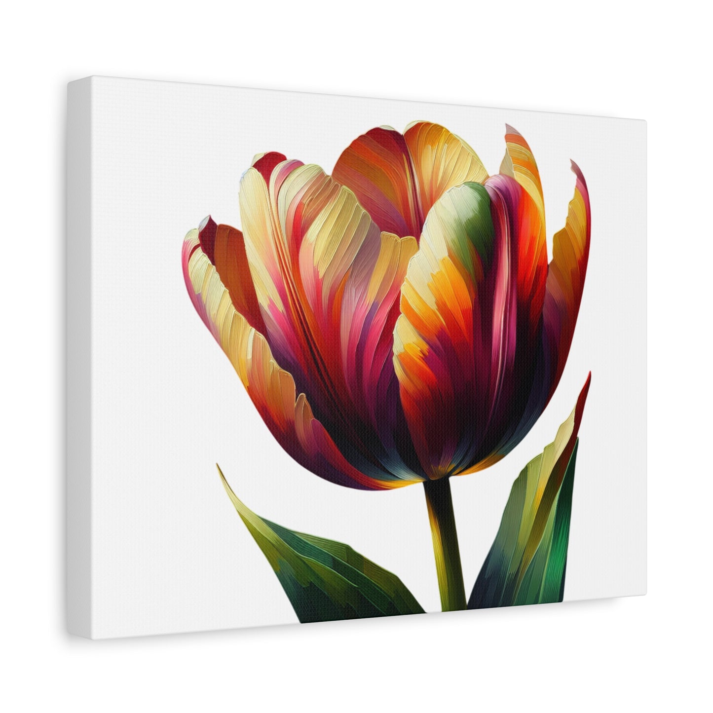 Tulip Flower Canvas Wall Art