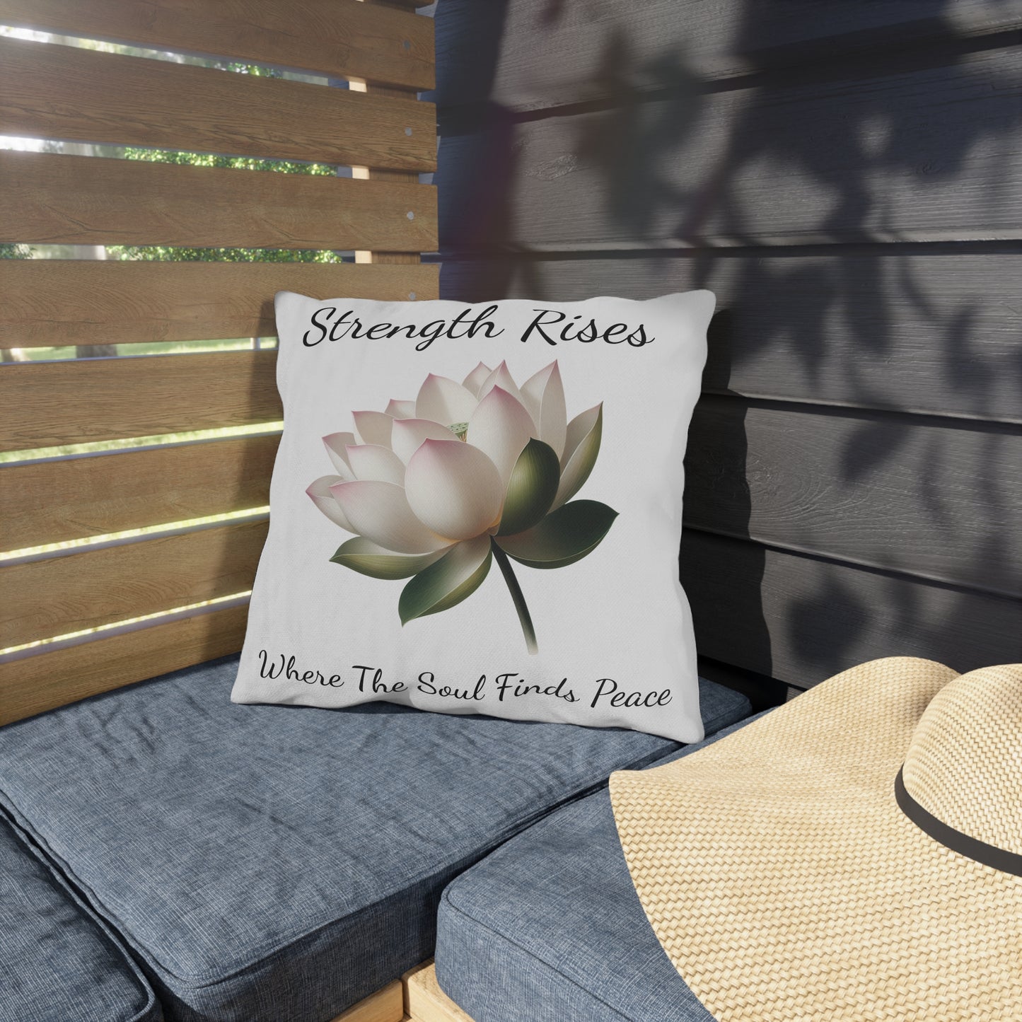 Pillow - Strength Rises Where The Soul Finds Peace Lotus