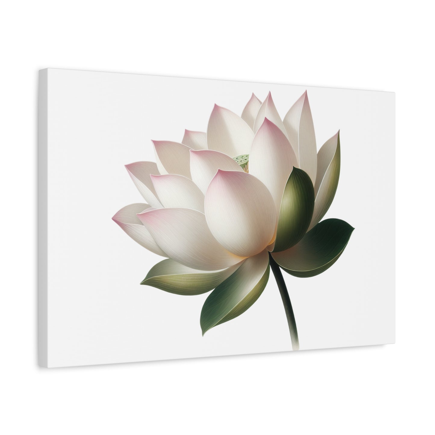 Lotus Flower Canvas Wall Art