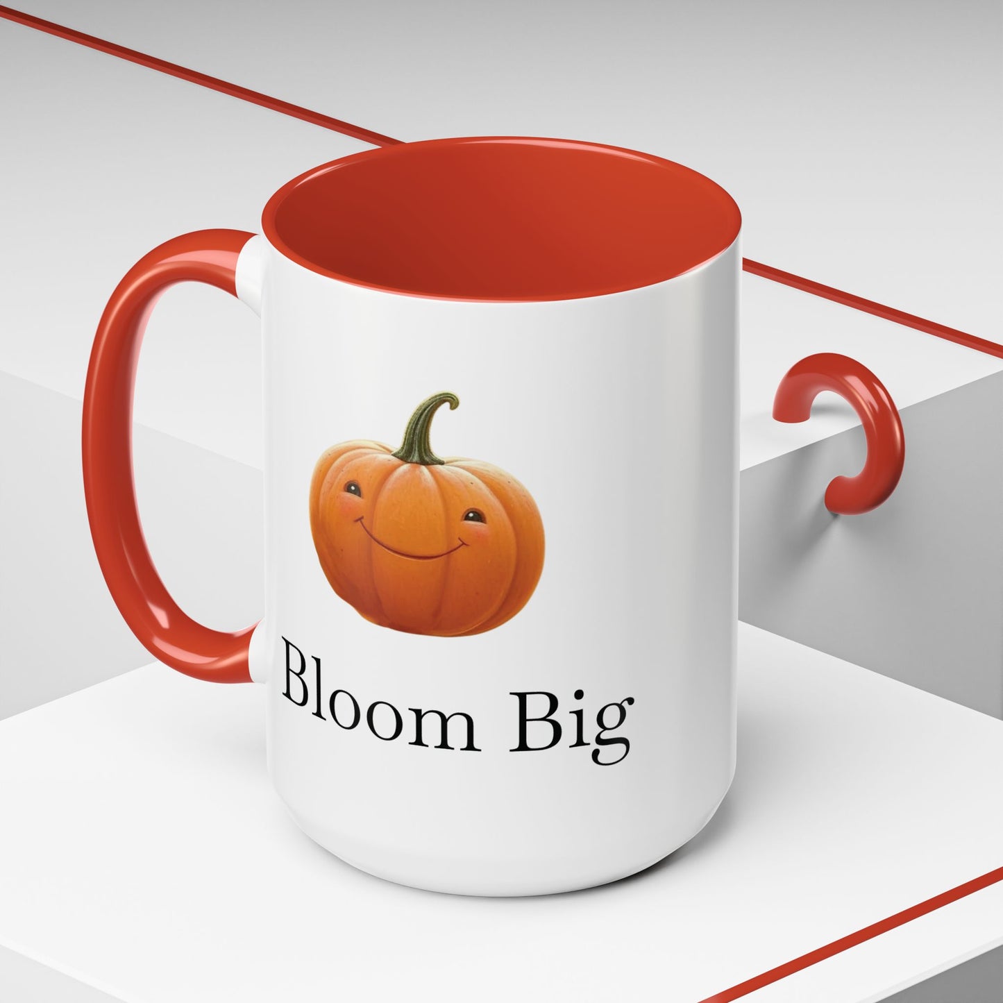 Accented Coffee Mug - Bloom Big