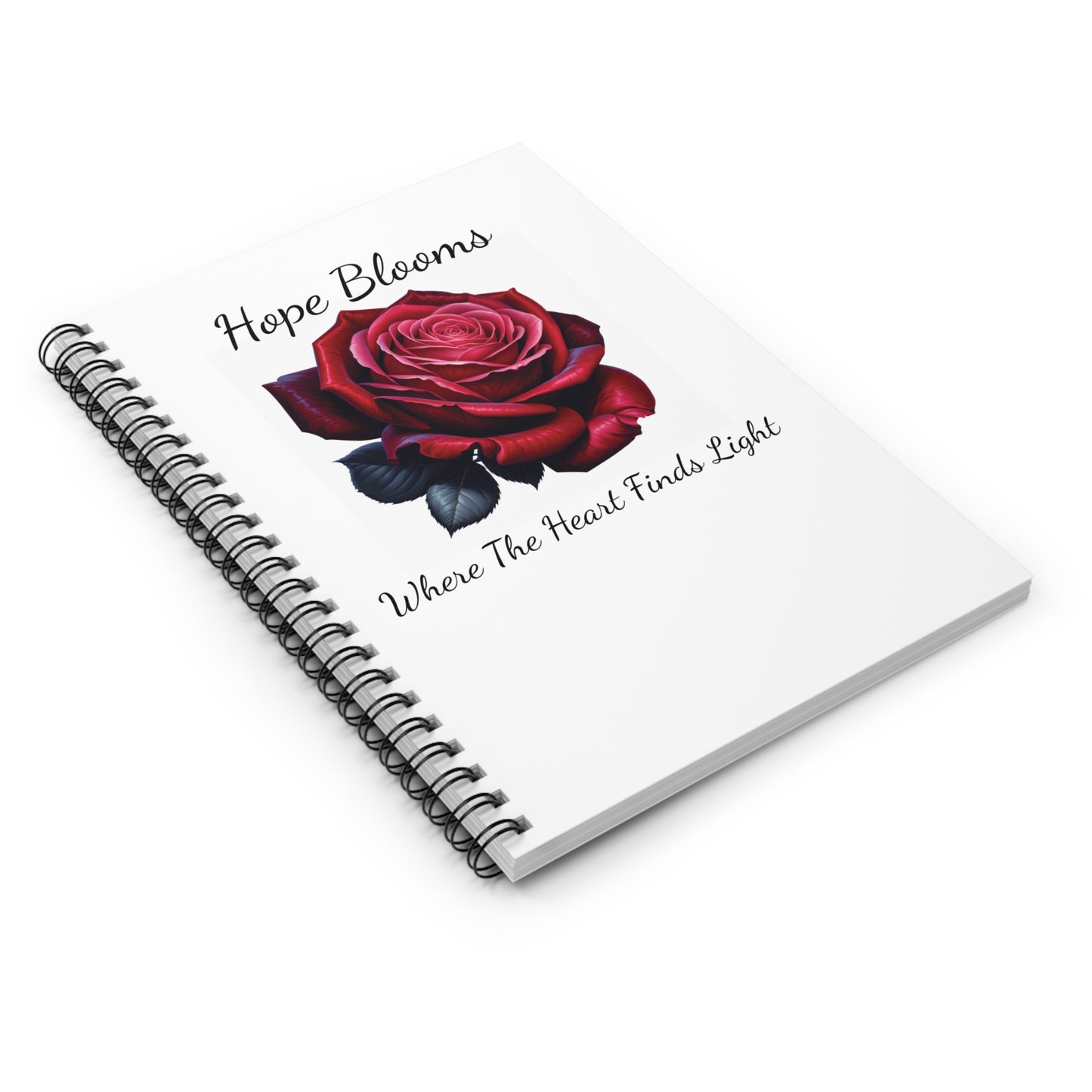Hope Blooms Spiral Notebook