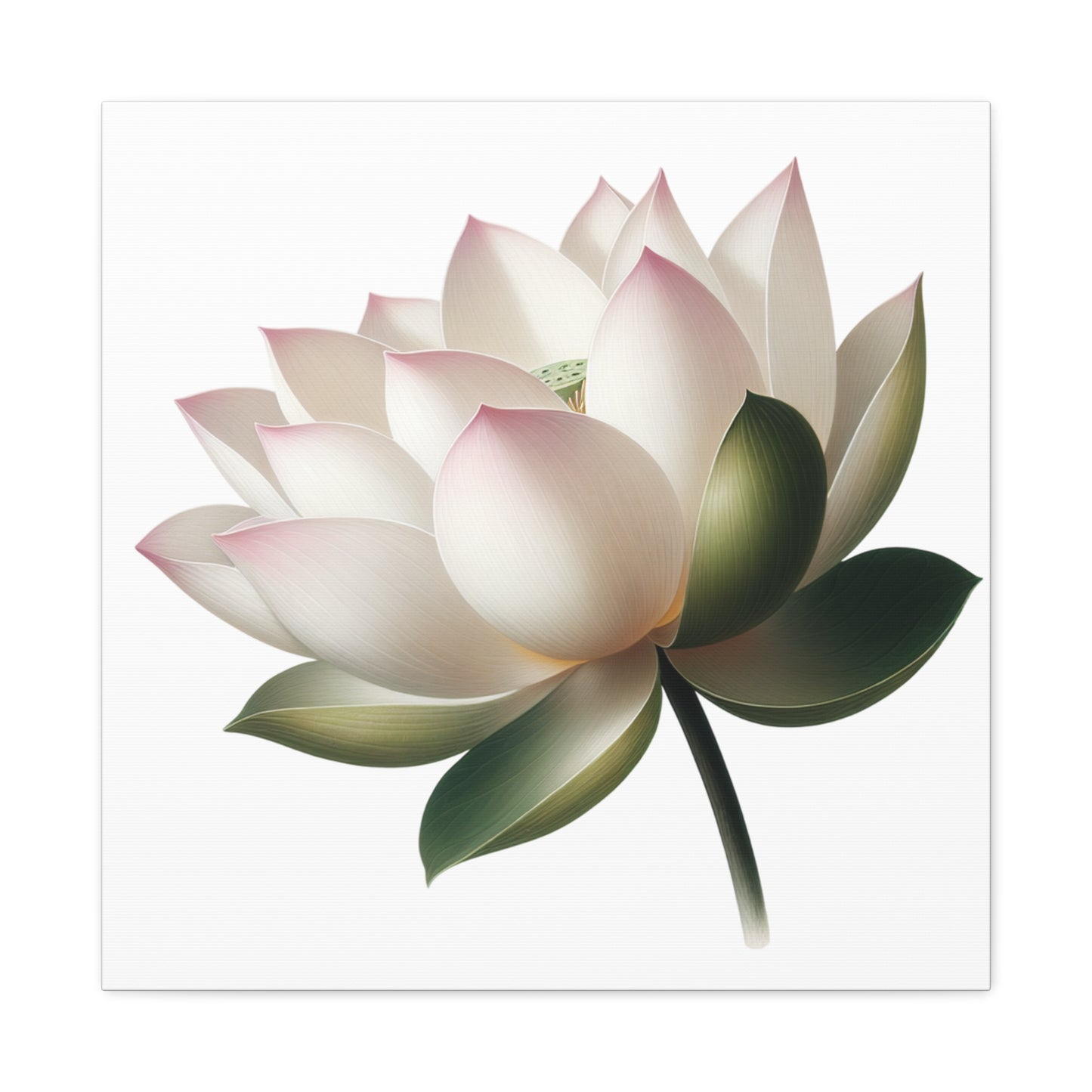 Lotus Flower Canvas Wall Art