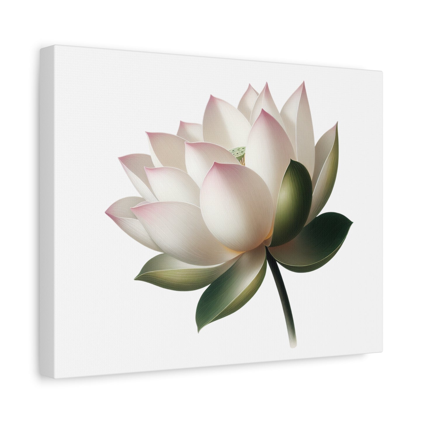 Lotus Flower Canvas Wall Art