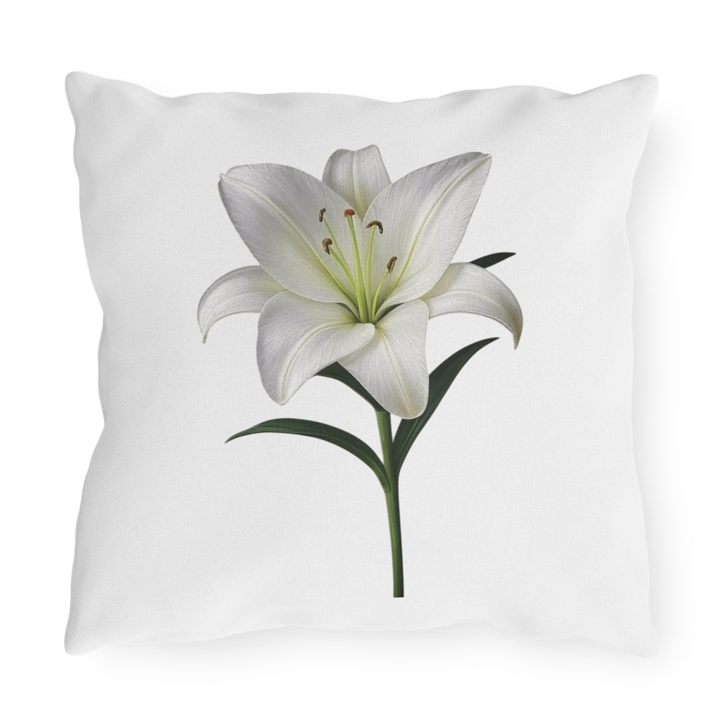 Pillow - Clarity Blooms In A Quiet Heart Lily