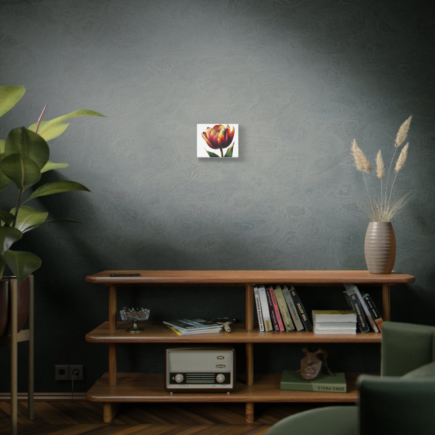 Tulip Flower Canvas Wall Art