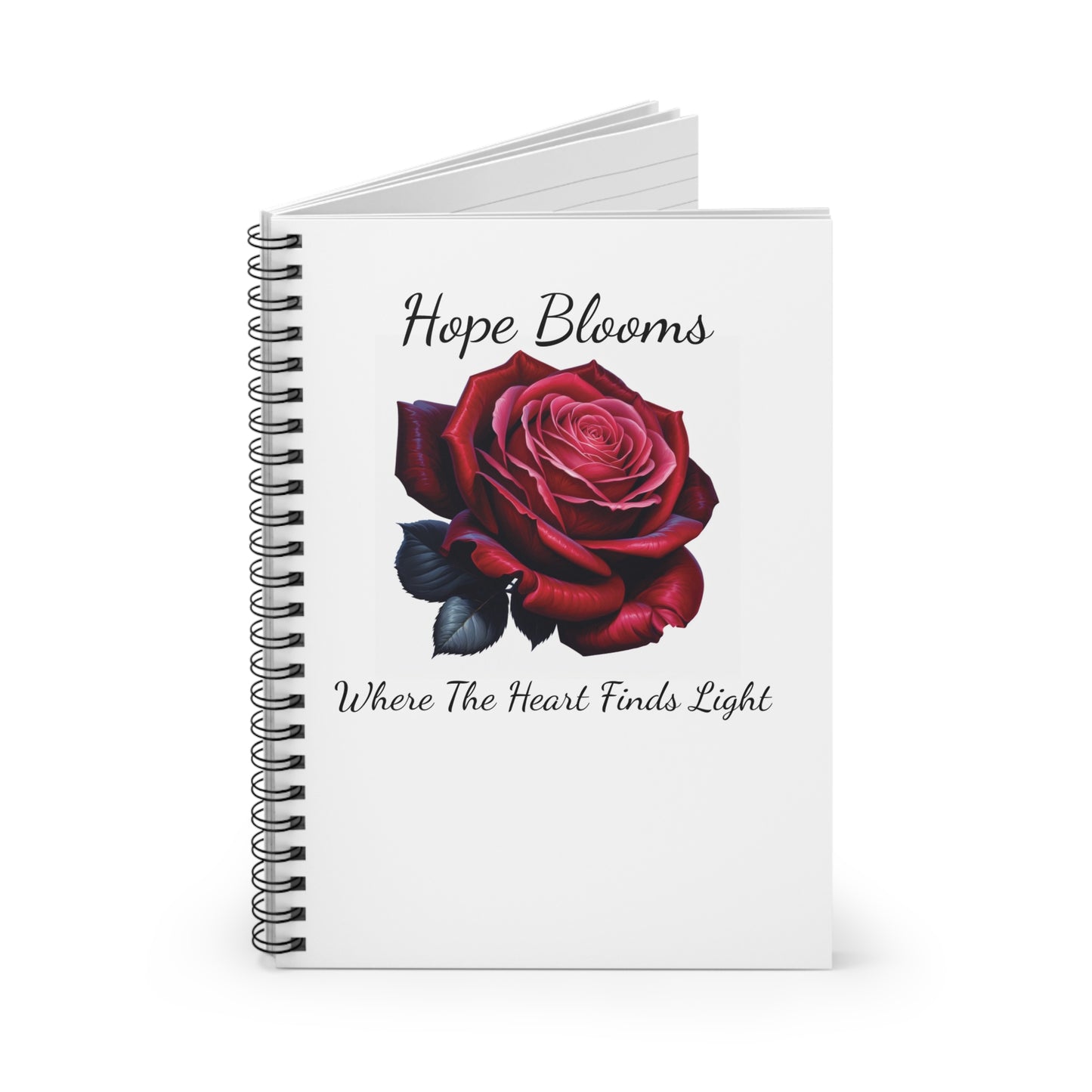 Hope Blooms Spiral Notebook