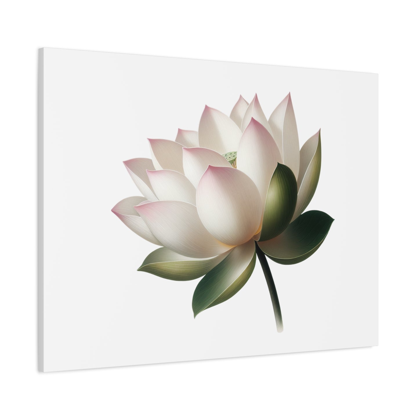 Lotus Flower Canvas Wall Art