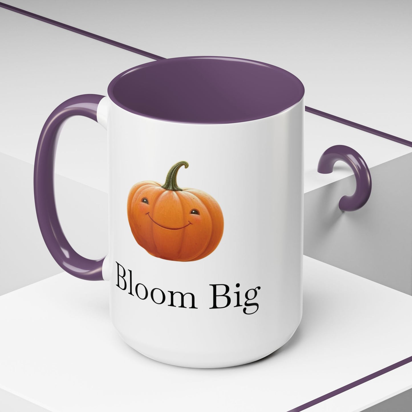 Accented Coffee Mug - Bloom Big