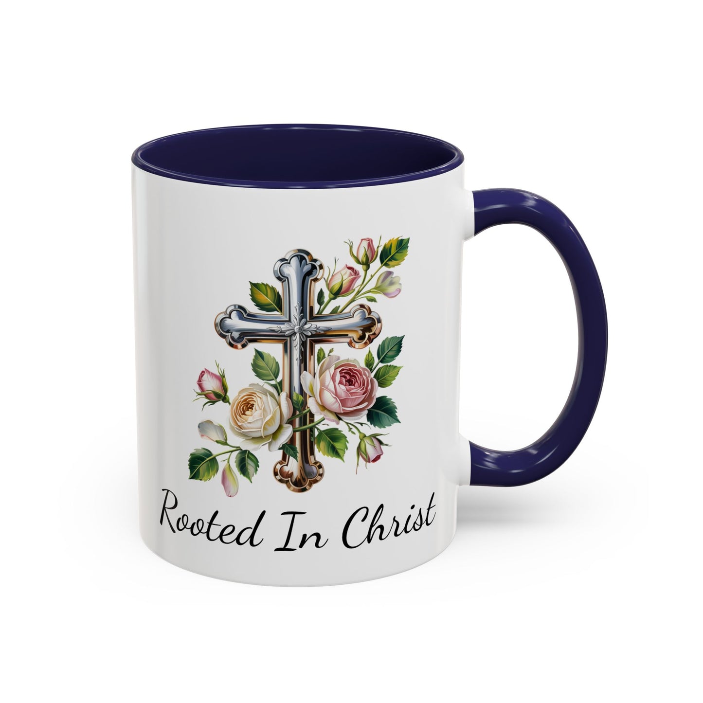 Accented Coffee Mug - Rooted In Christ