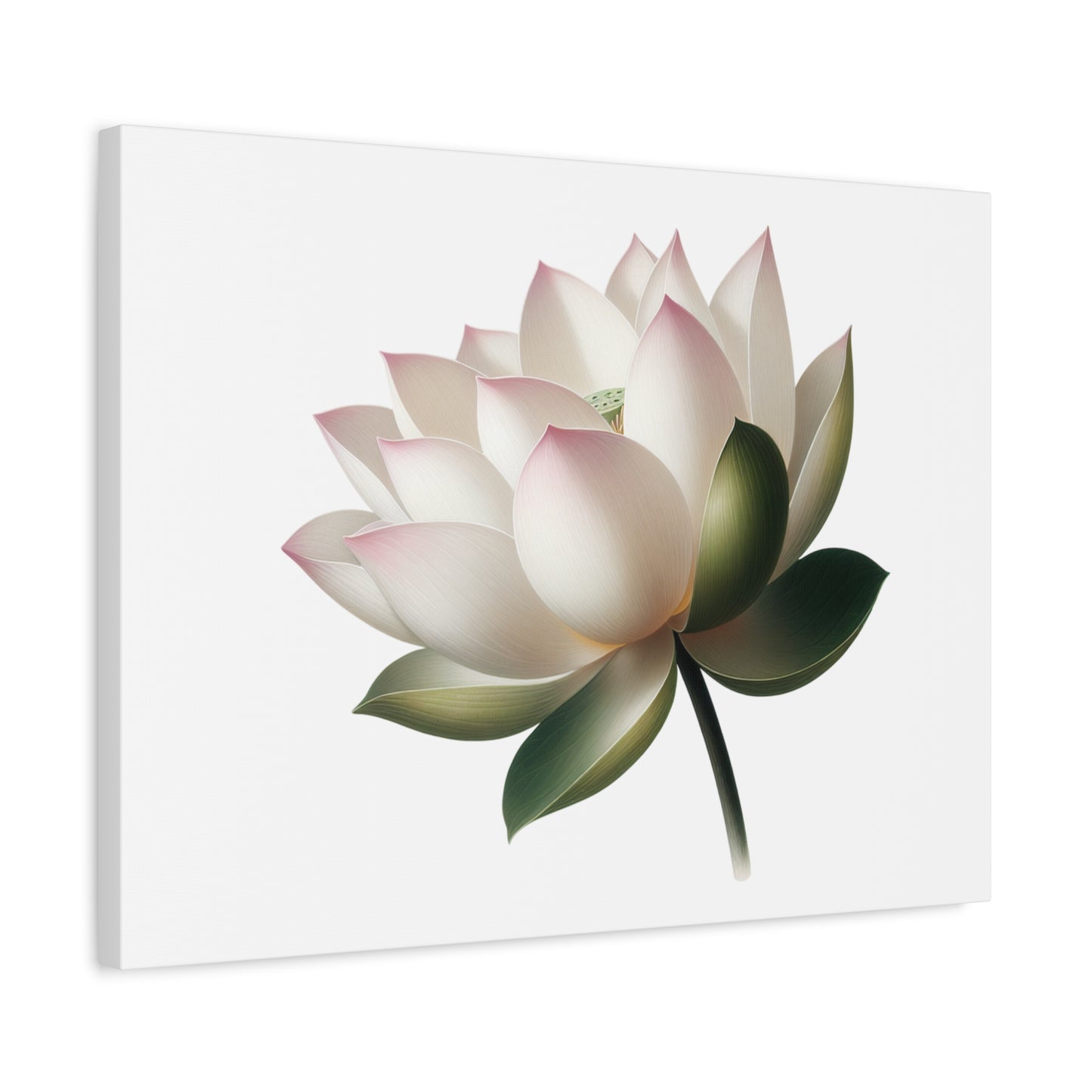 Lotus Flower Canvas Wall Art