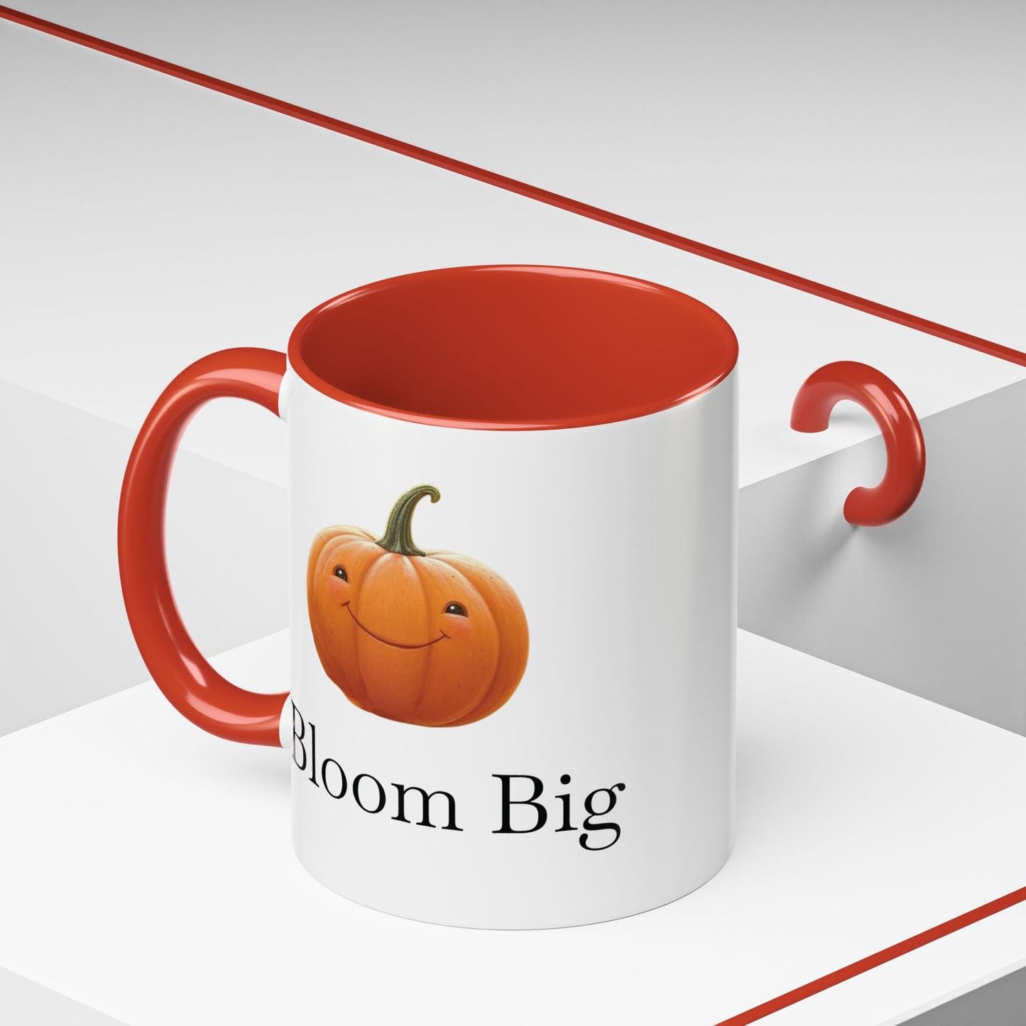 Accented Coffee Mug - Bloom Big