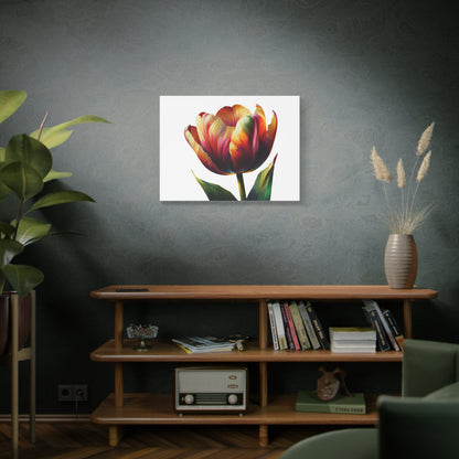 Tulip Flower Canvas Wall Art