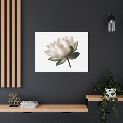 Lotus Flower Canvas Wall Art