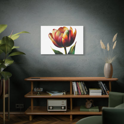 Tulip Flower Canvas Wall Art