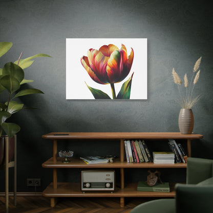 Tulip Flower Canvas Wall Art