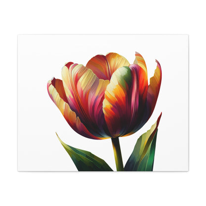 Tulip Flower Canvas Wall Art