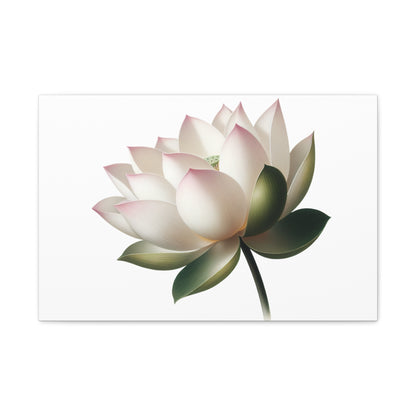 Lotus Flower Canvas Wall Art