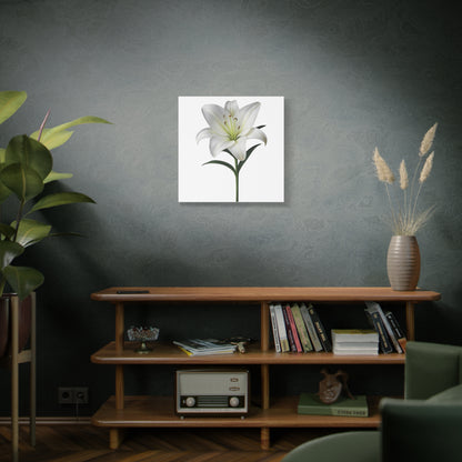 Lily Flower Canvas Wall Art