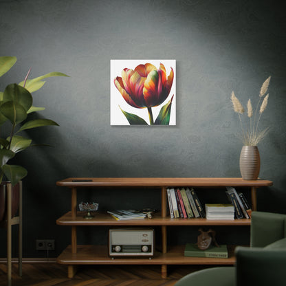 Tulip Flower Canvas Wall Art