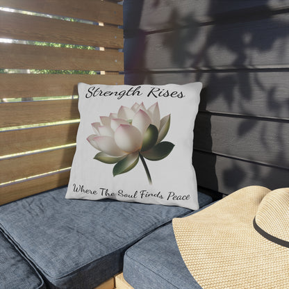 Pillow - Strength Rises Where The Soul Finds Peace Lotus